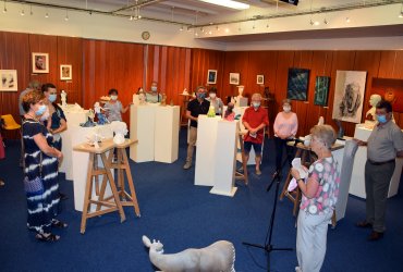 INAUGURATION EXPOSITION ATELIER DE PLAISANCE SCULPTURE